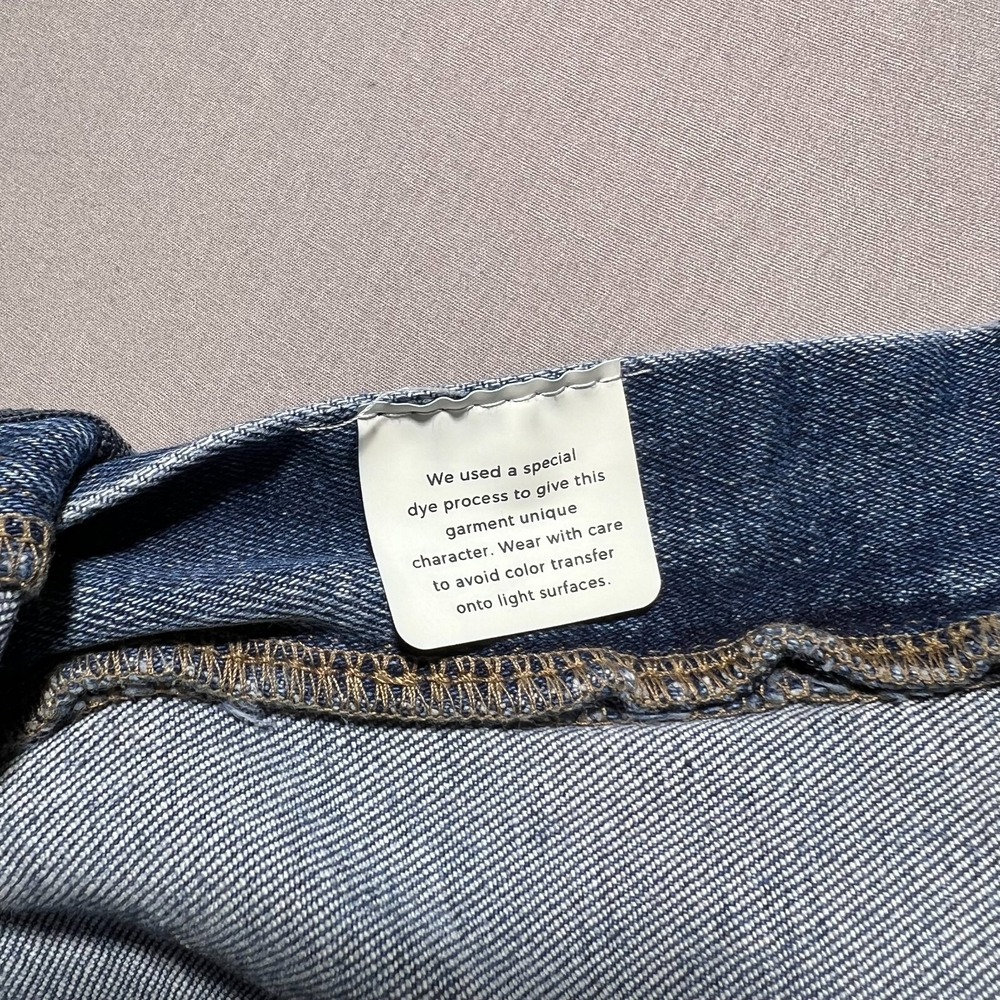 DL1961 Womens Blue Denim High Rise Vintage 31 Patti Straight Jeans Plus Size 16W - Picture 11 of 16